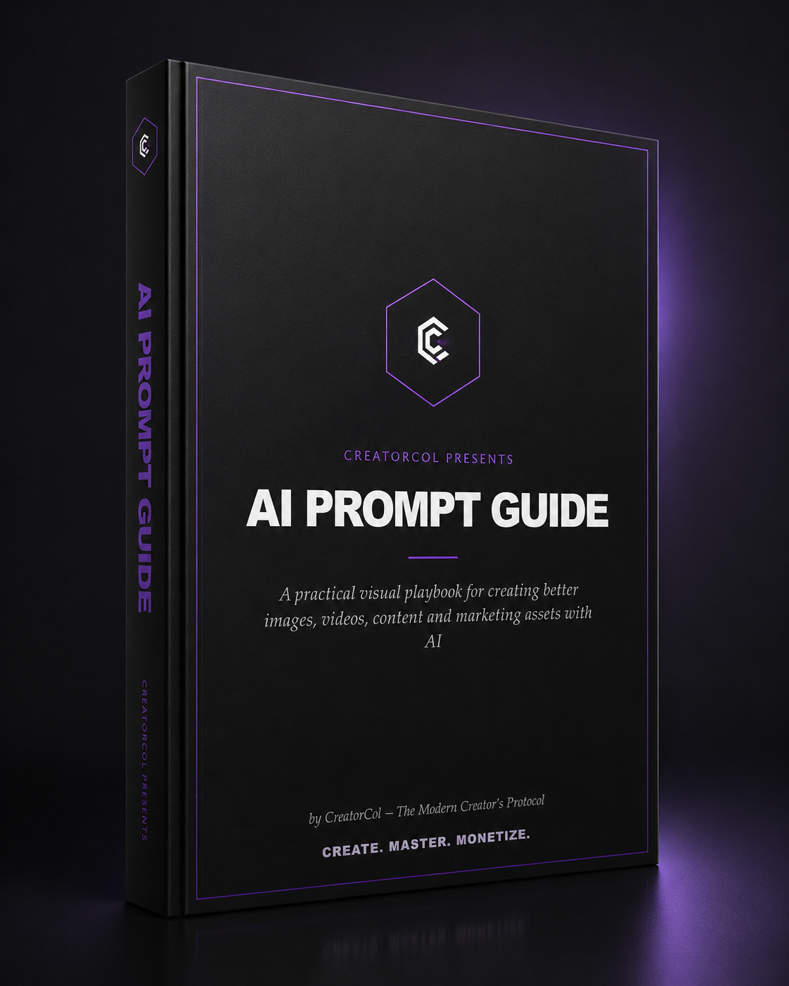 CreatorCol AI Prompt Guide book cover